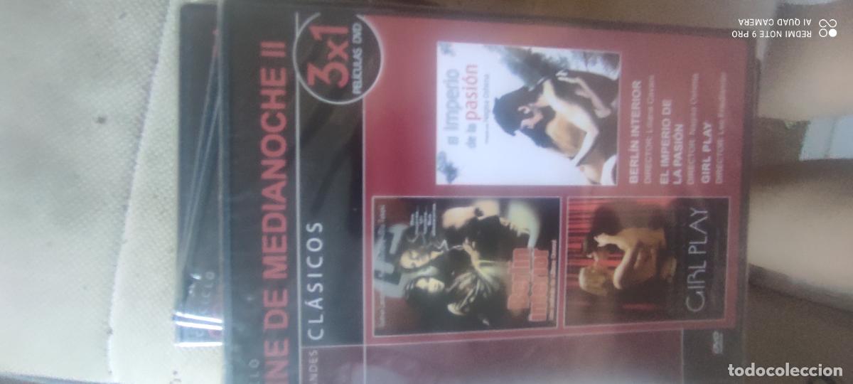 Cine: D.V.D. DE CINE DE MEDIANOCHE 3X 1 BERLIN INTERIOR-EL IMPERIO DE LA PASION Y GIRL PLAY-(&)