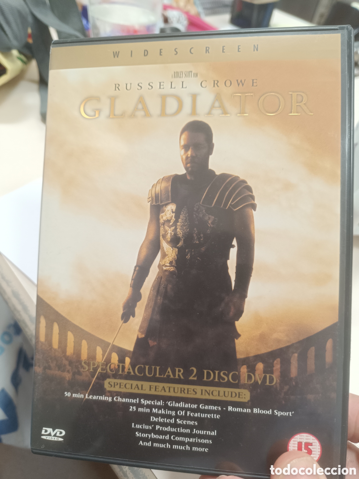 Cine: Gladiator (Edici&oacute;n 2 Discos) (Audio en ingl&eacute;s con subtitulos en ingl&eacute;s)