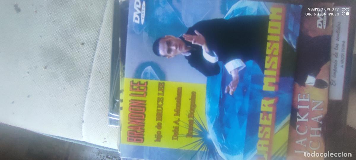 Cine: DVD LASSER MISSI&Oacute;N, BRANDON LEE, HIJOS DE BRUCE LEE