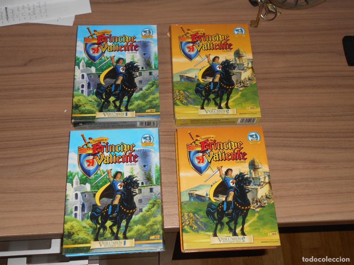 Cine: LA LEYENDA DEL PRINCIPE VALIENTE La Serie Completa 8 DVD 1.456 Min. VOLUMEN 1 y 2