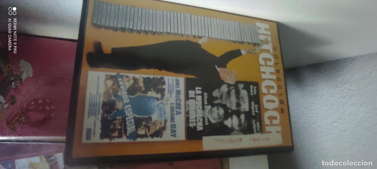 Cine: La muchacha de Londres/ Enviado Especial. Hitchcock. Pel&iacute;cula / DVD.