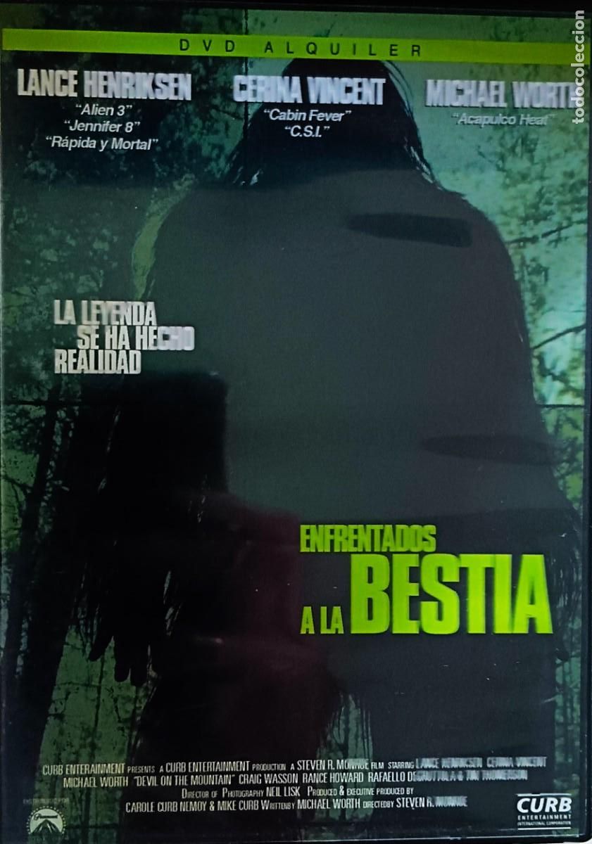 Cine: ENFRENTADOS A LA BESTIA. CINE EN DVD. COLECCION.