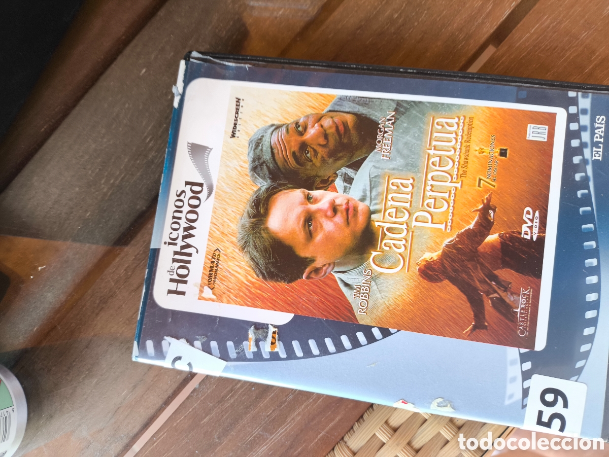 Cine: D DVD de cadena perpetua.lote C.n.959