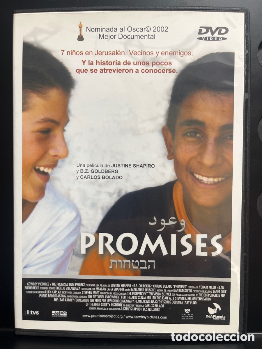 Cine: PROMISES de JUSTINE SHAPIRO , B.Z. GOLDBERG & CARLOS BOLADO 106&rsquo; ( 2002 )