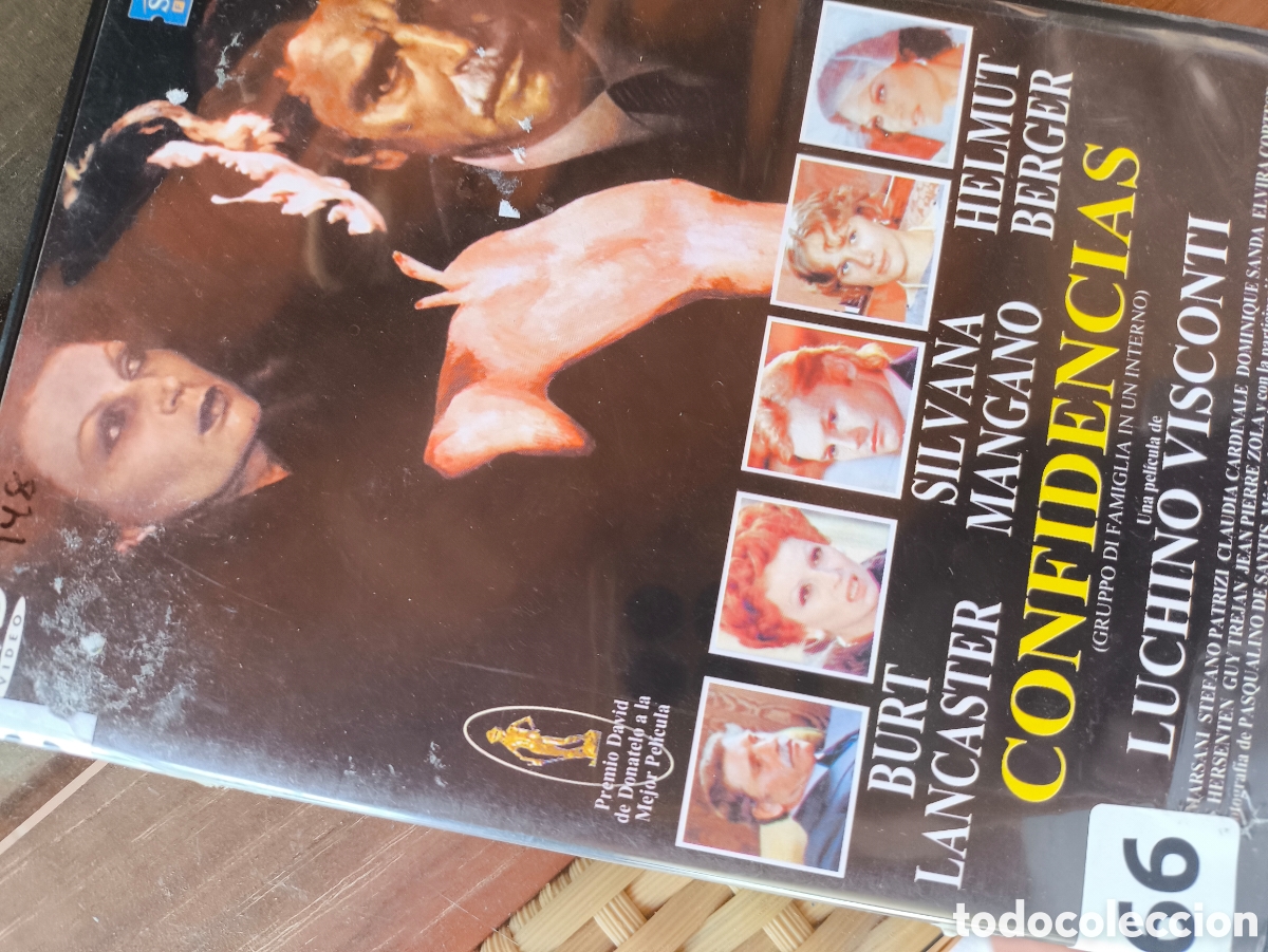 Cine: DVD de confidencias lote.C.n.0166