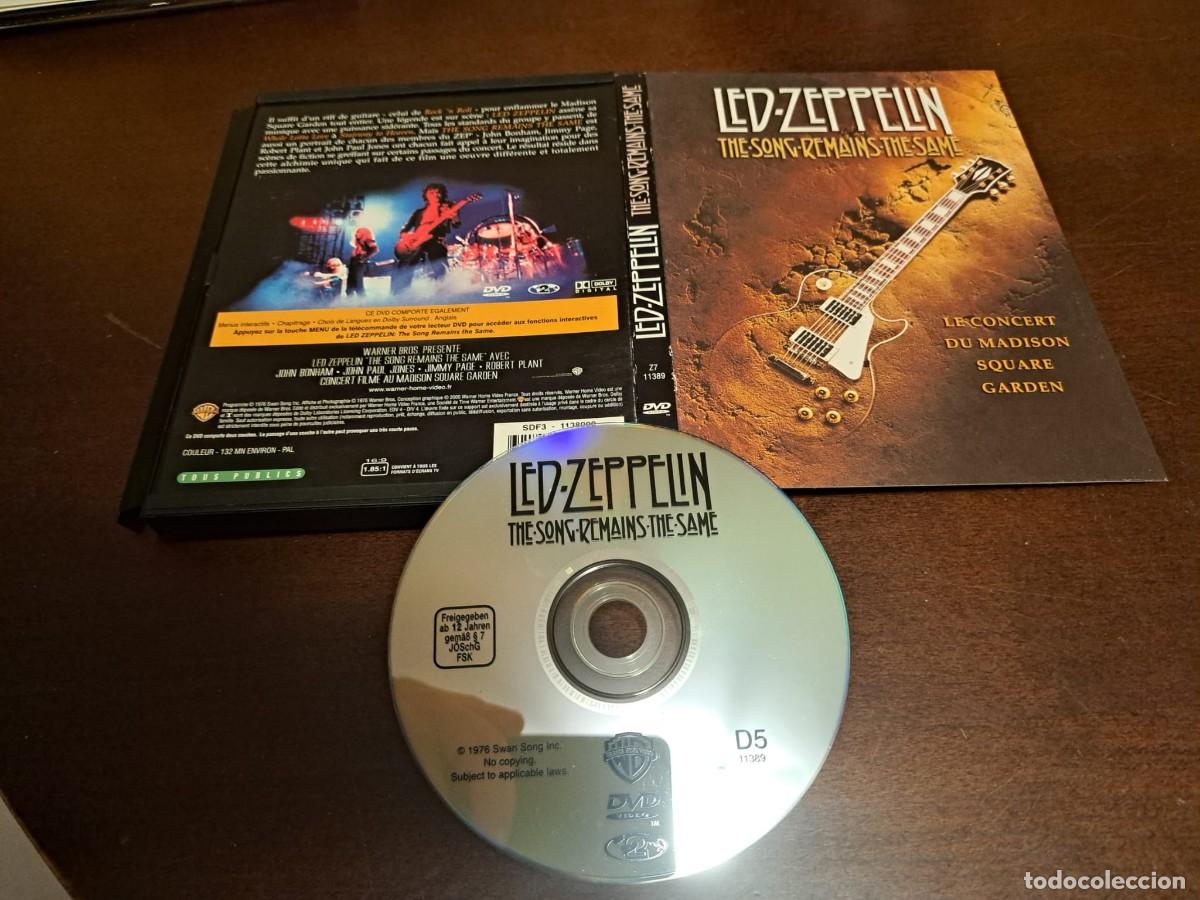 Cine: LED ZEPPELIN - DVD - SONG REMAINS THE SAME