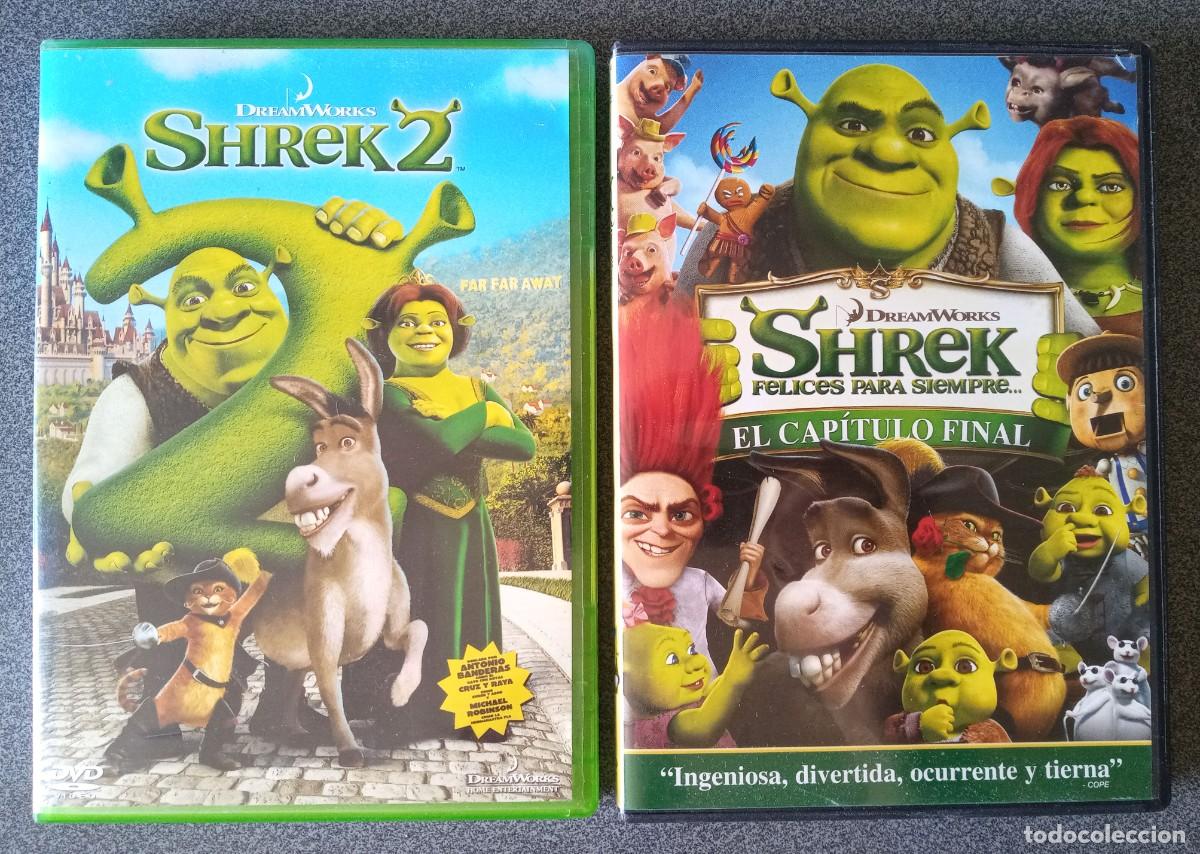 Cine: Lote peliculas Dvd Shrek