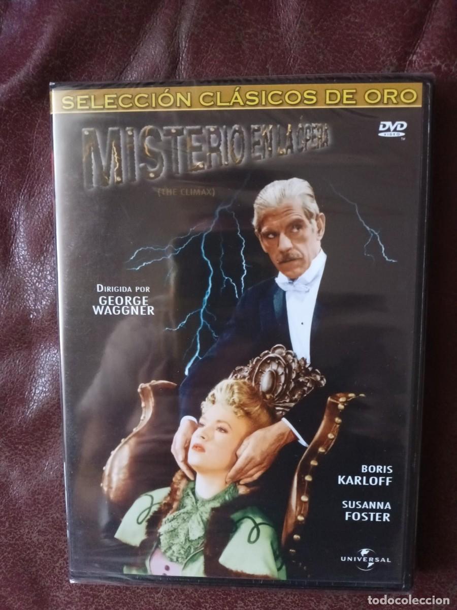 Cine: MISTERIO EN LA OPERA DVD / GEORGE WAGGNER / BORIS KARLOFF / SUSANNA FOSTER / NUEVO