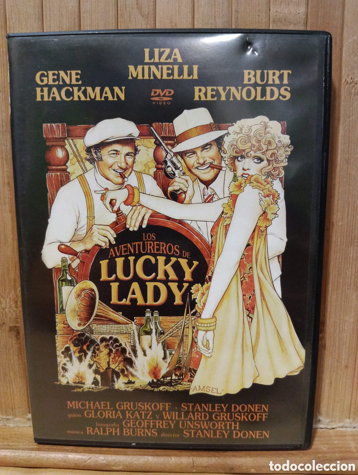 Cine: Los aventureros de Lucky Lady - DVD seminuevo