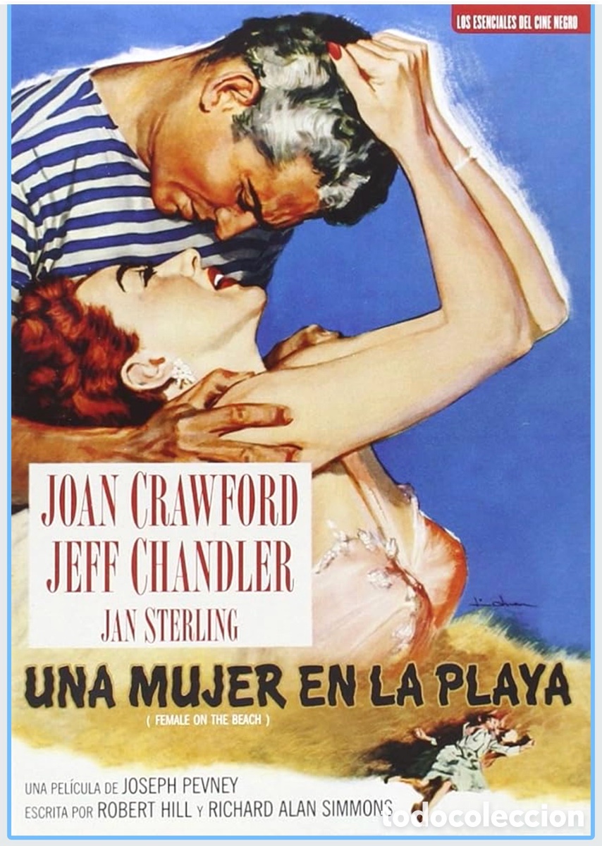Cine: Una Mujer en la Playa DVD Joan Crawford