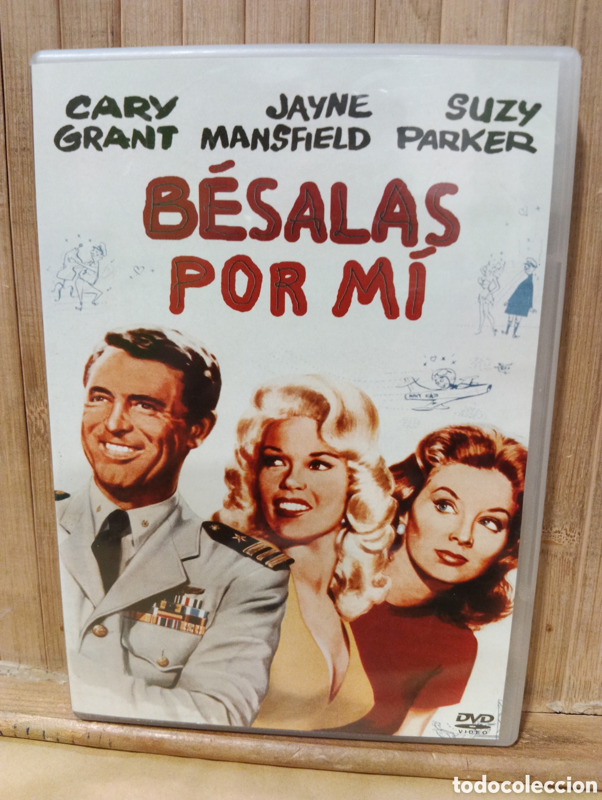 Cine: Besalas por mi - DVD seminuevo