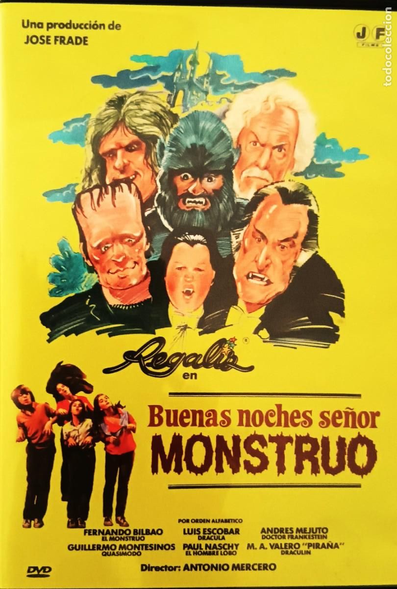 Cine: BUENAS NOCHES SE&Ntilde;OR MONSTRUO. CINE EN DVD. COLECCION.