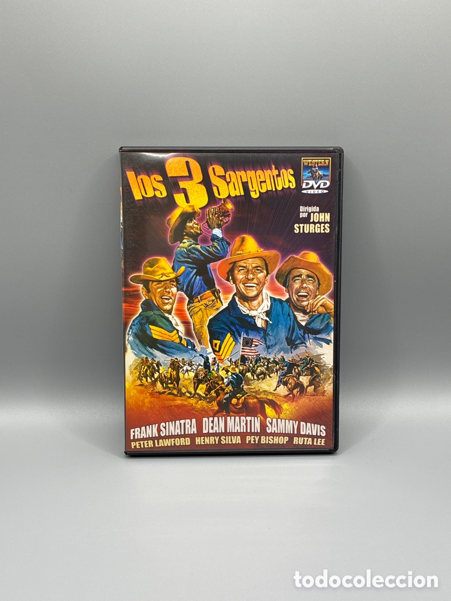 Cine: Los 3 sargentos (John Sturges) DVD