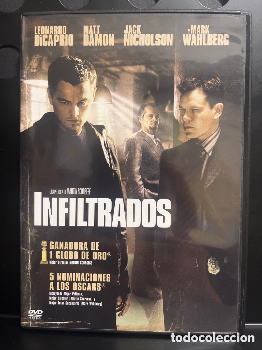 Cine: INFILTRADOS de MARTIN SCORSESE 145&rsquo; DVD ( 2006 )
