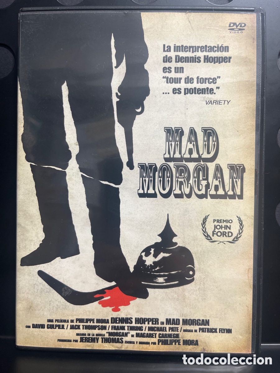 Cine: MAD MORGAN de PHILIPPE MORA con DENNIS HOPPER PREMIO JOHN FORD 94&rsquo; DVD ( 1976 )