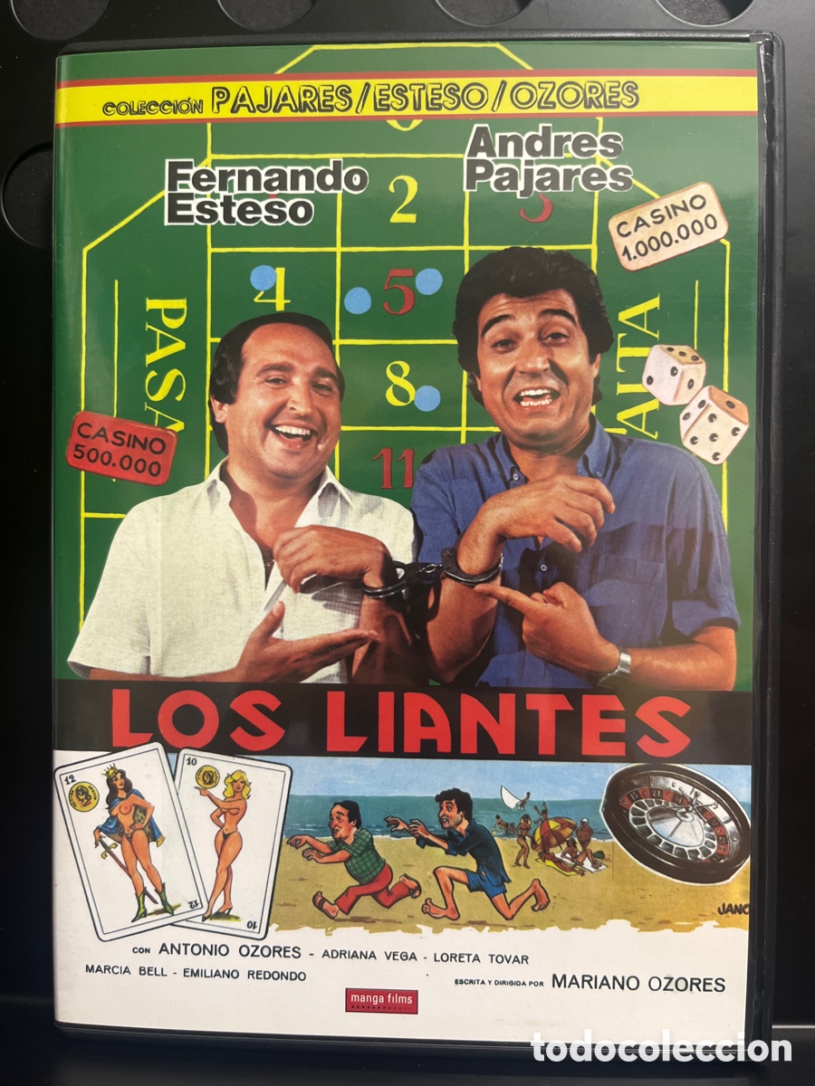 Cine: LOS LIANTES : COLECCI&Oacute;N PAJARES & ESTESO & OZORES de MARIANO OZORES 85&rsquo; DVD ( 1981 )