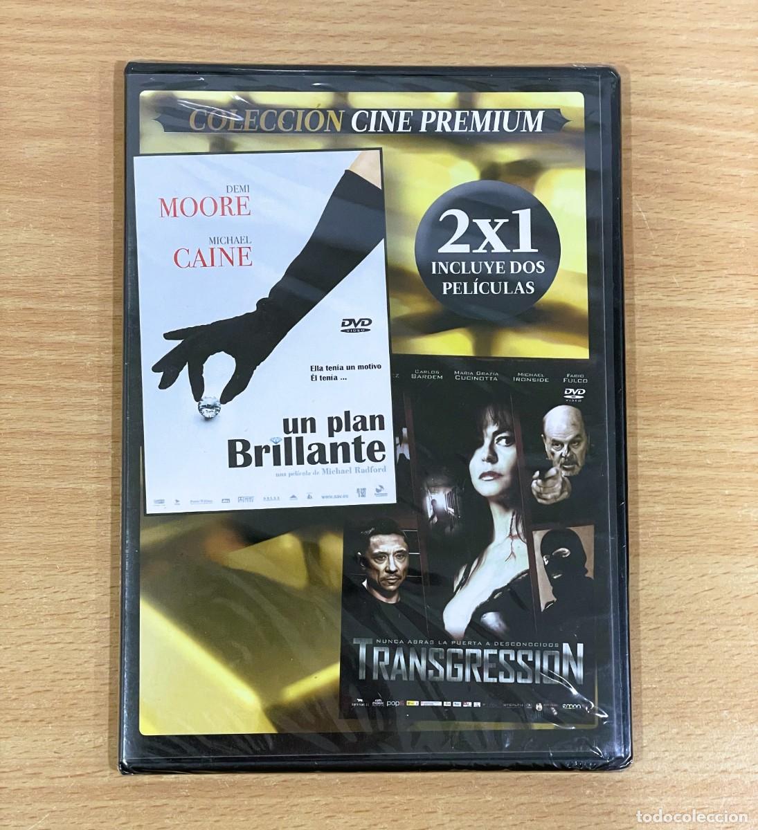 Cine: DVD 2x1 CINE PREMIUM - UN PLAN BRILLANTE (2007) + TRANSGRESSION (2010). PRECINTADO