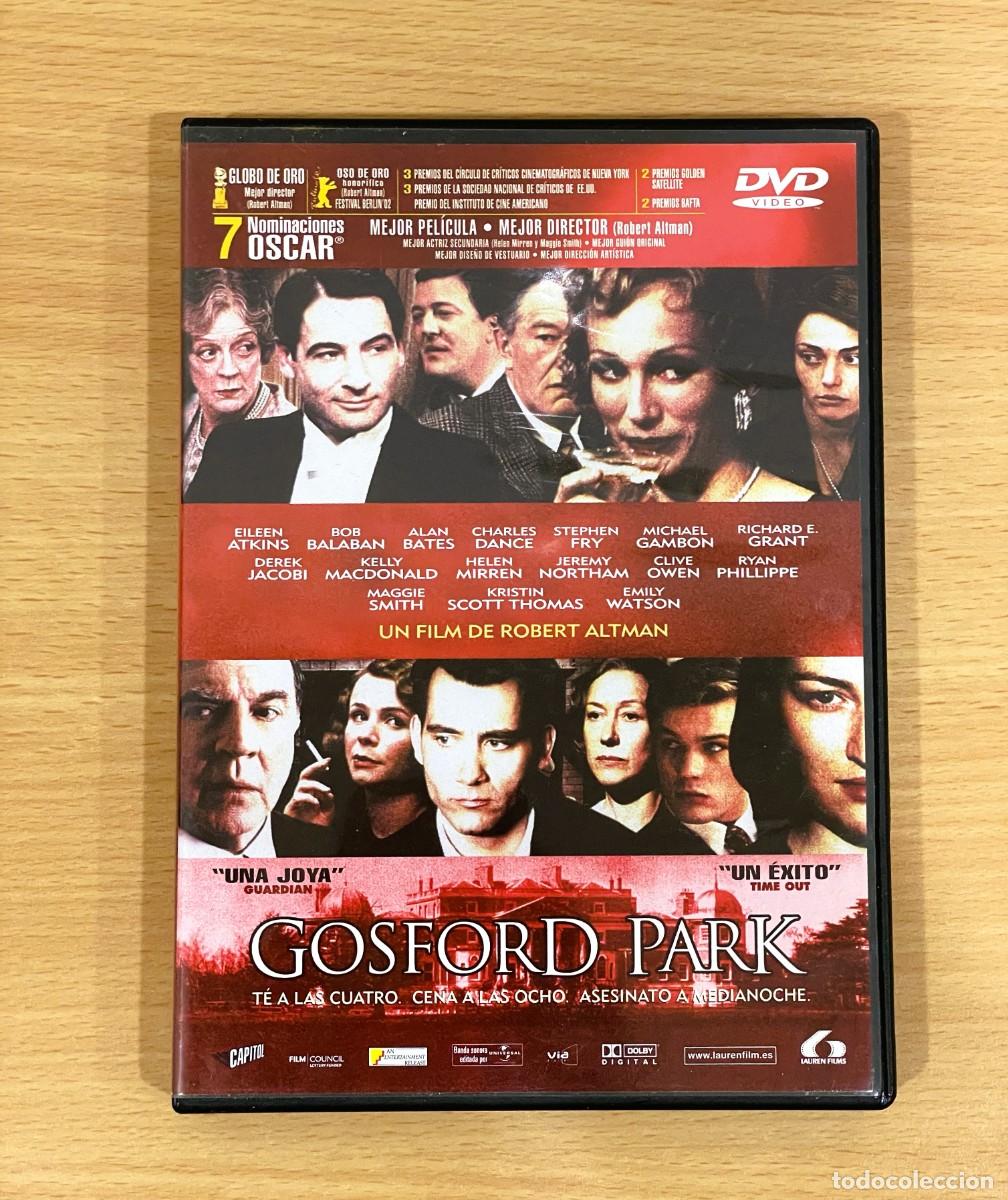 Cine: DVD CINE EDICI&Oacute;N 2 DISCOS INTRIGA INGLESA DE ROBERT ALTMAN - GOSFORD PARK (2001)