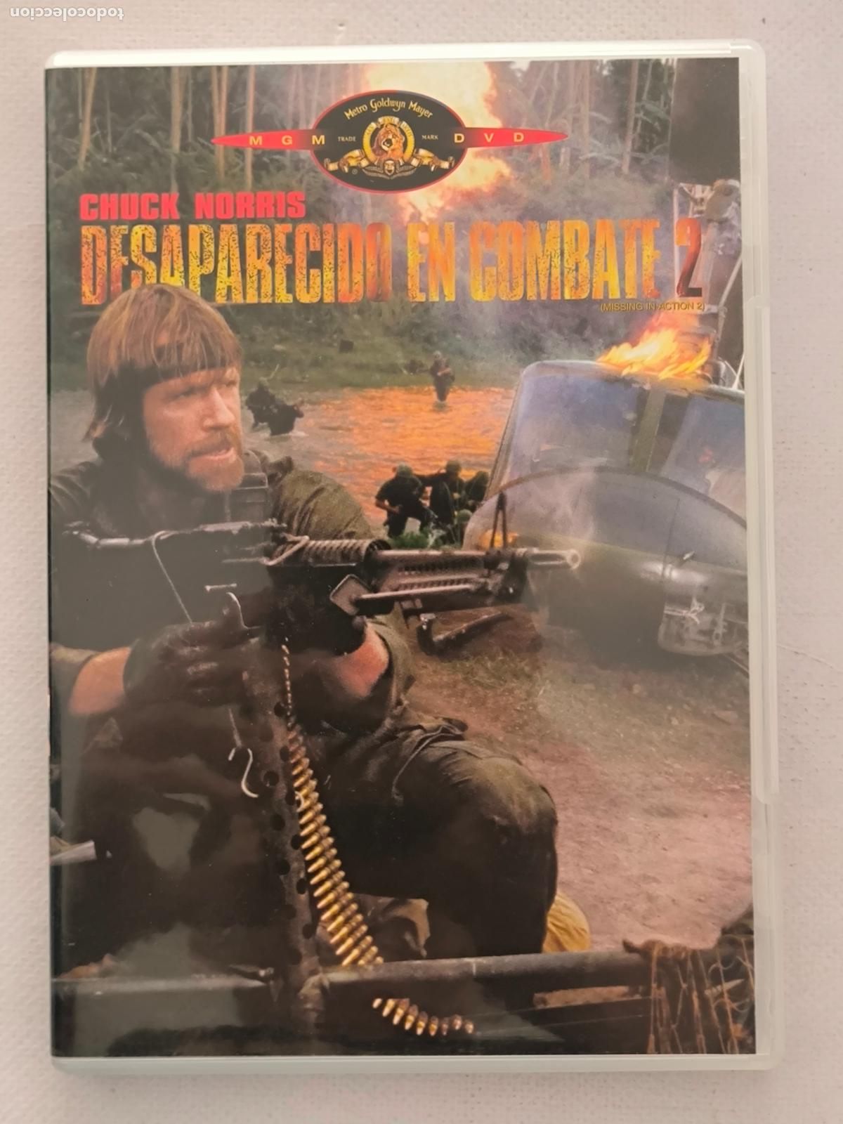 Cine: DVD DESAPARECIDO EN COMBATE 2 - CHUCK NORRIS (CM1)