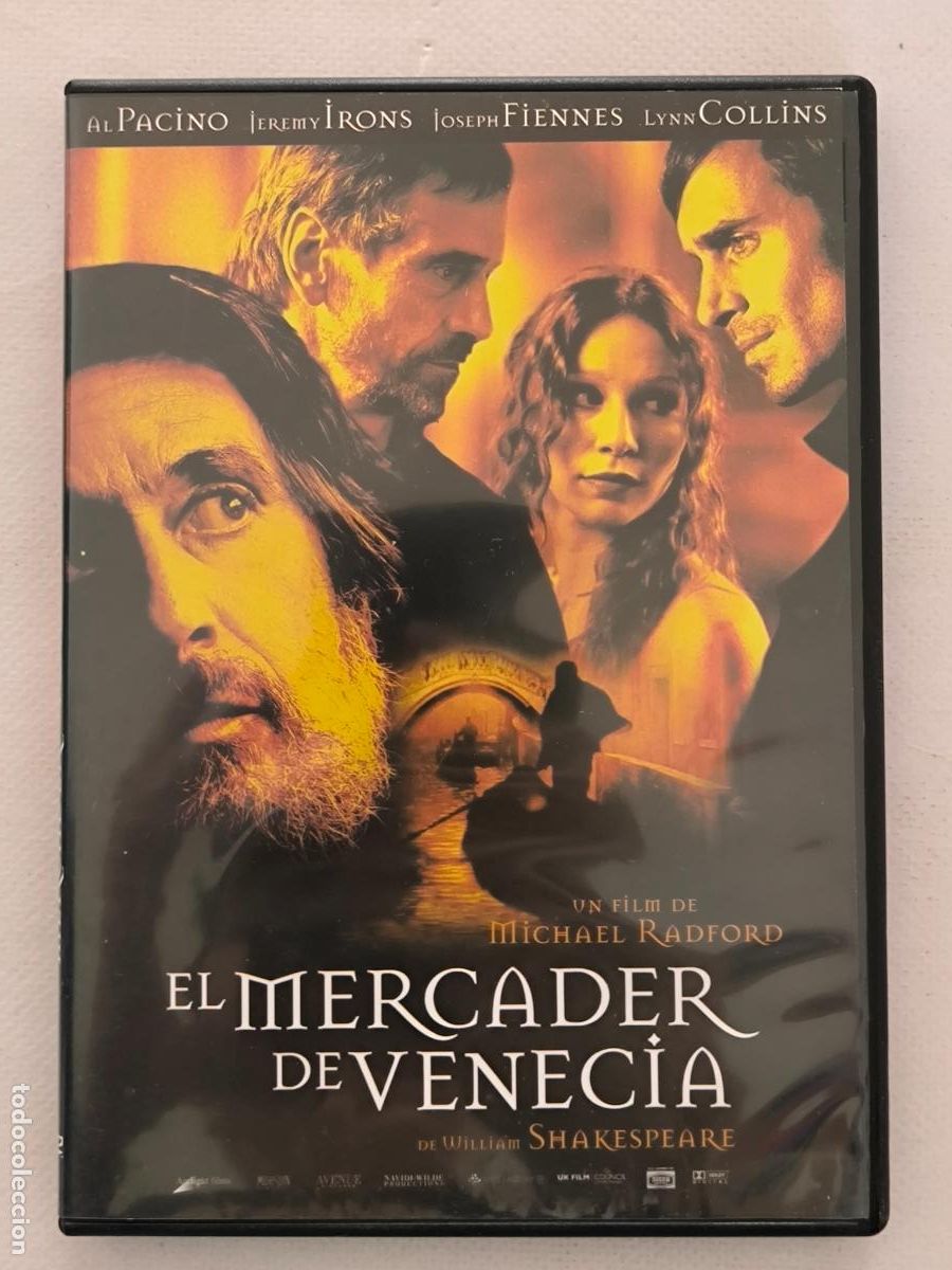 Cine: DVD EL MERCADER DE VENECIA - MICHAEL RADFORD (013)