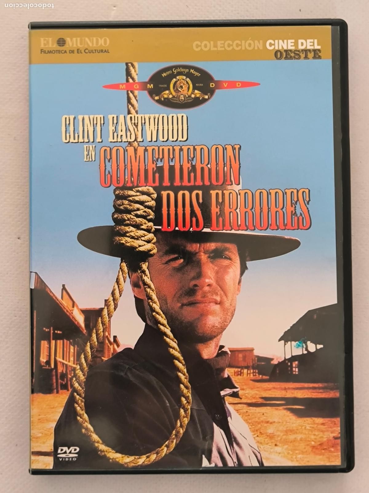 Cine: DVD COMETIERON DOS ERRORES - CLINT EASTWOOD (013)
