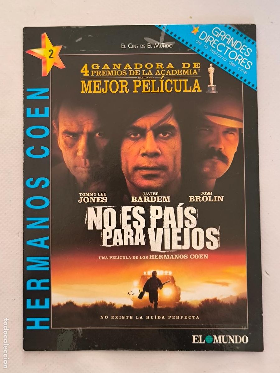 Cine: DVD NO ES PAIS PARA VIEJOS - FUNDA FINA CARTON (6A)