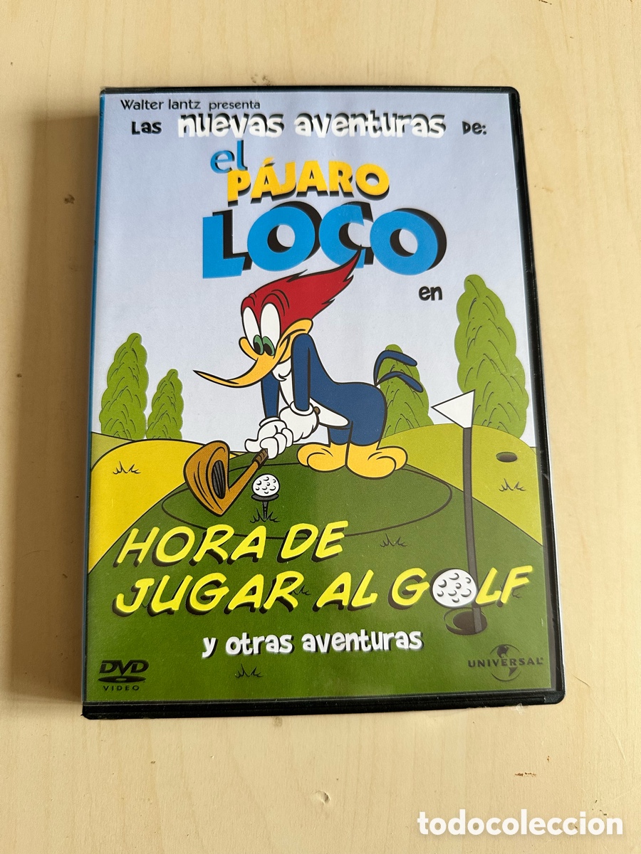 Cine: RD31 el p&aacute;jaro loco hora de jugar al golf dvd segunda mano
