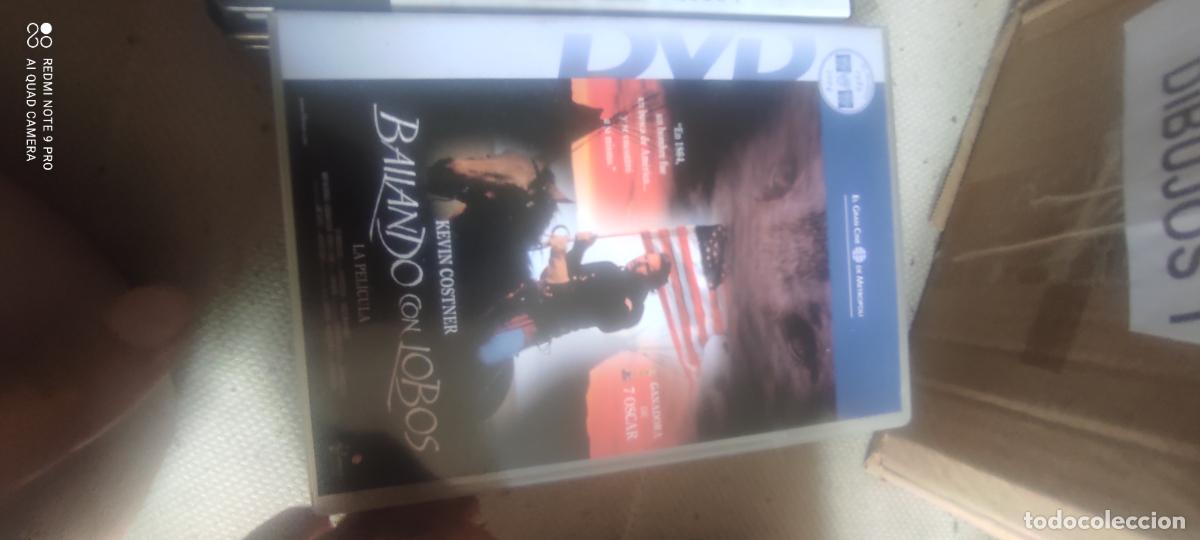 Cine: Bailando con lobos. Pel&iacute;cula / DVD.