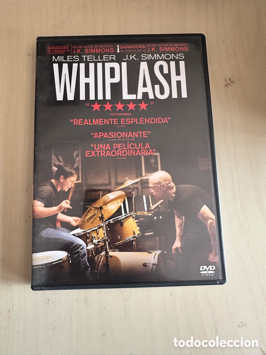 Cine: RD49 whiplash dvd segunda mano