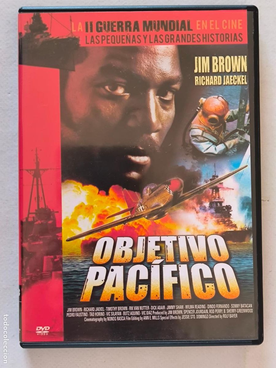 Cine: DVD OBJETIVO PACIFICO - JIM BROWN (022)