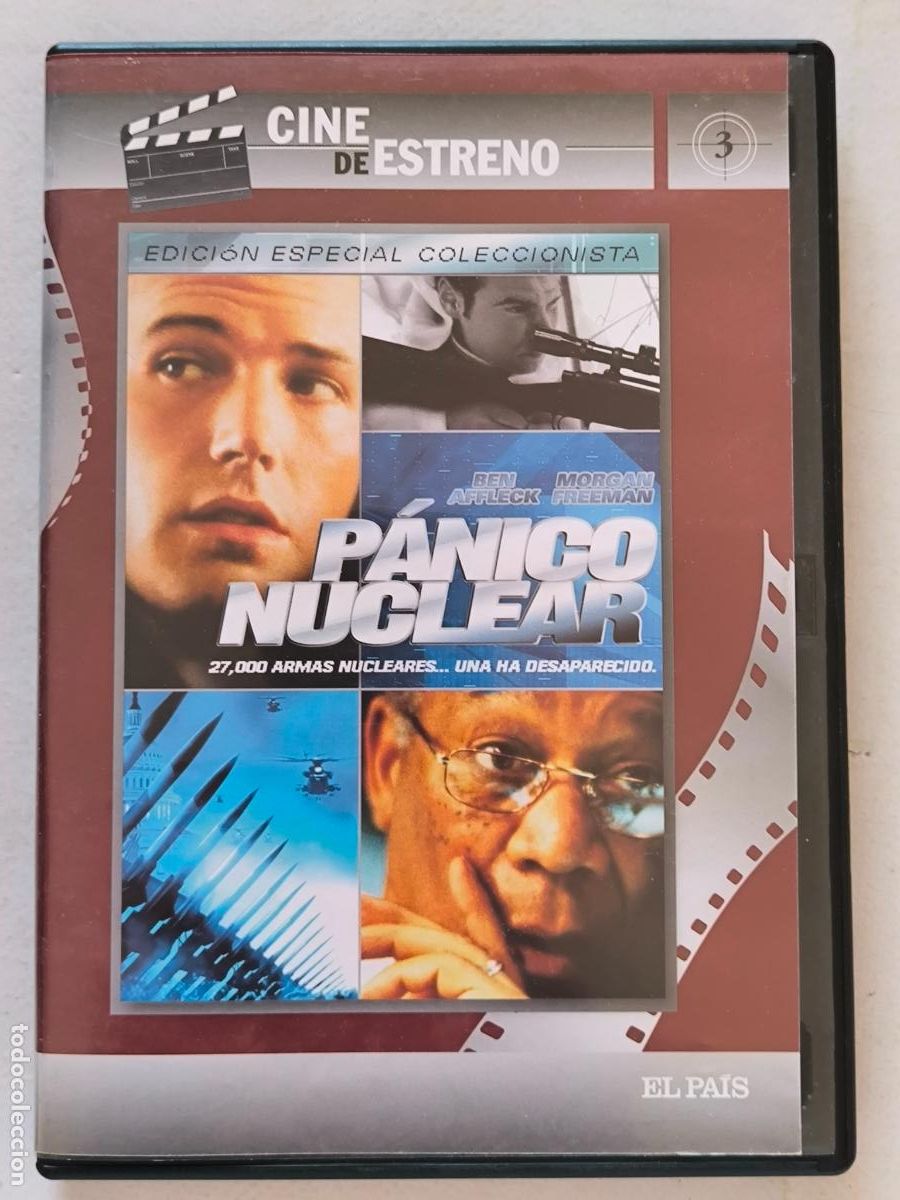 Cine: DVD PANICO NUCLEAR - BEN AFFLECK, MORGAN FREEMAN (022)