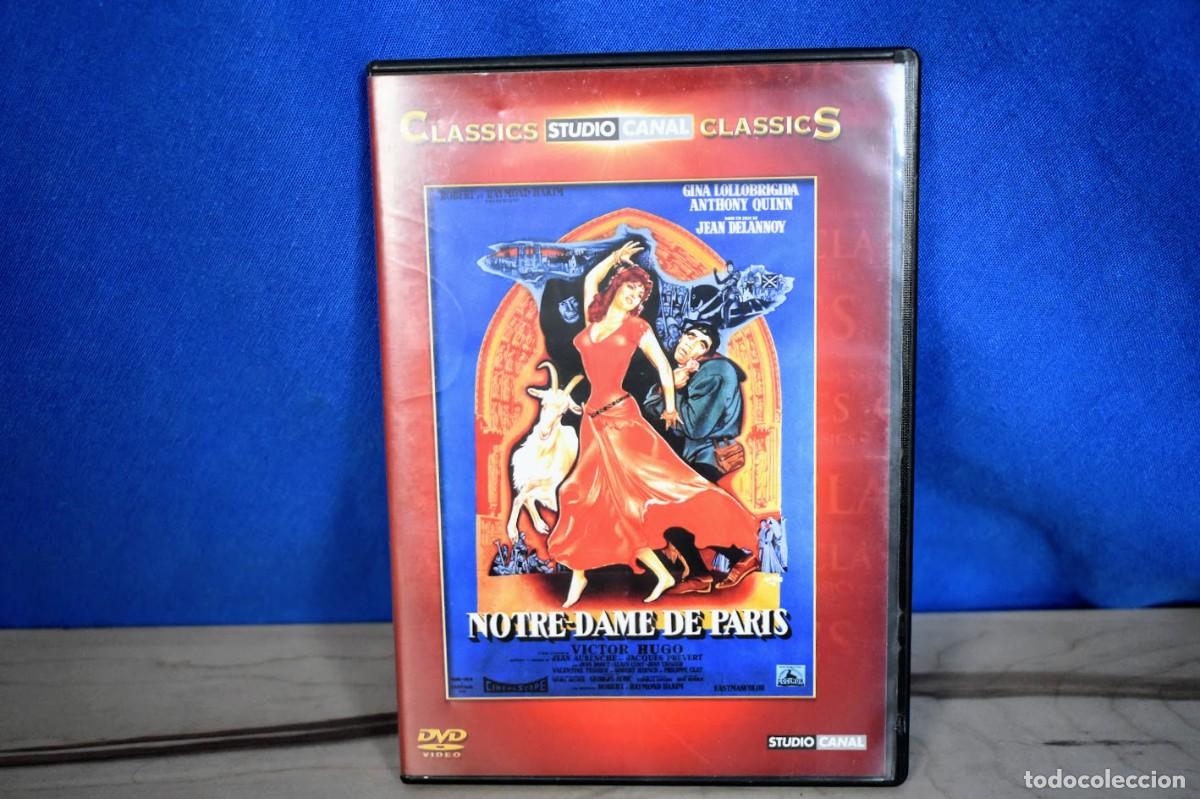 Cine: DVD- Notre Dame de Paris a&ntilde;o 1956 Edicion Classic Studiocanal versi&oacute;n en franc&eacute;s