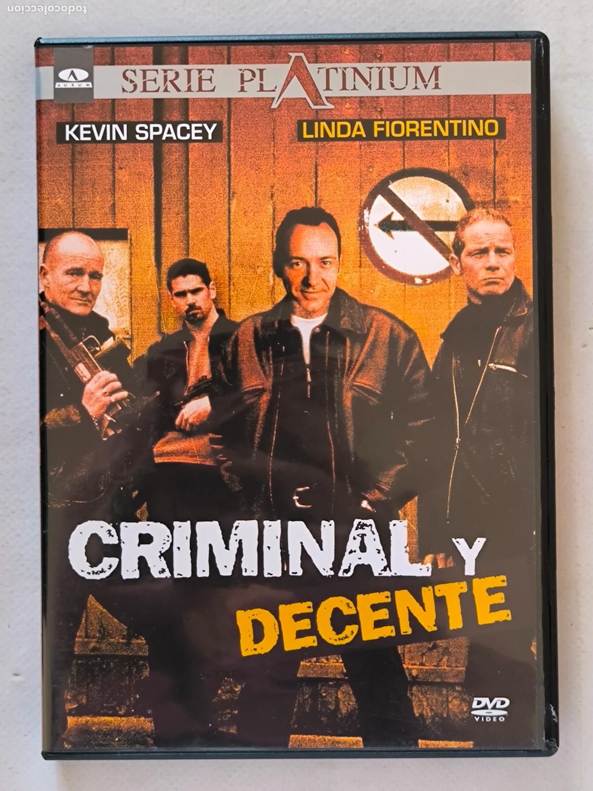 Cine: DVD CRIMINAL Y DECENTE - KEVIN SPACEY (030)