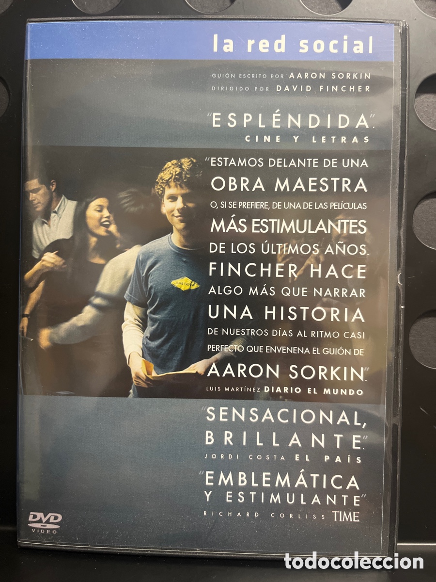 Cine: LA RED SOCIAL de DAVID FINCHER 115&rsquo; DVD ( 2010 )