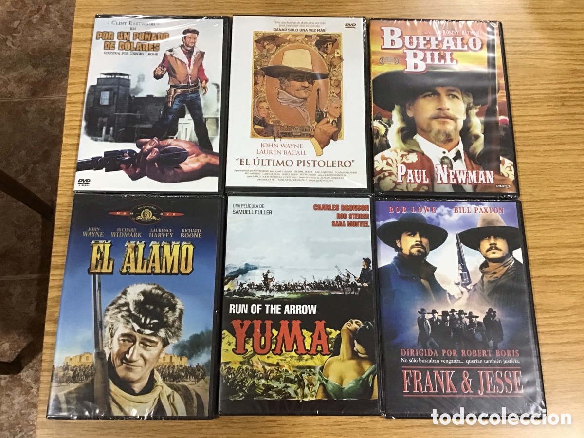 Cine: Westwrn clasico dvd nuevo
