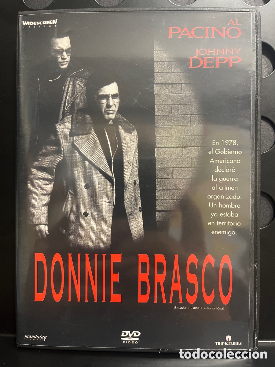 Cin&eacute;ma: DONNIE BRASCO de MIKE NEWELL con AL PACINO & JOHNNY DEEP 122&rsquo; DVD ( 1997 )