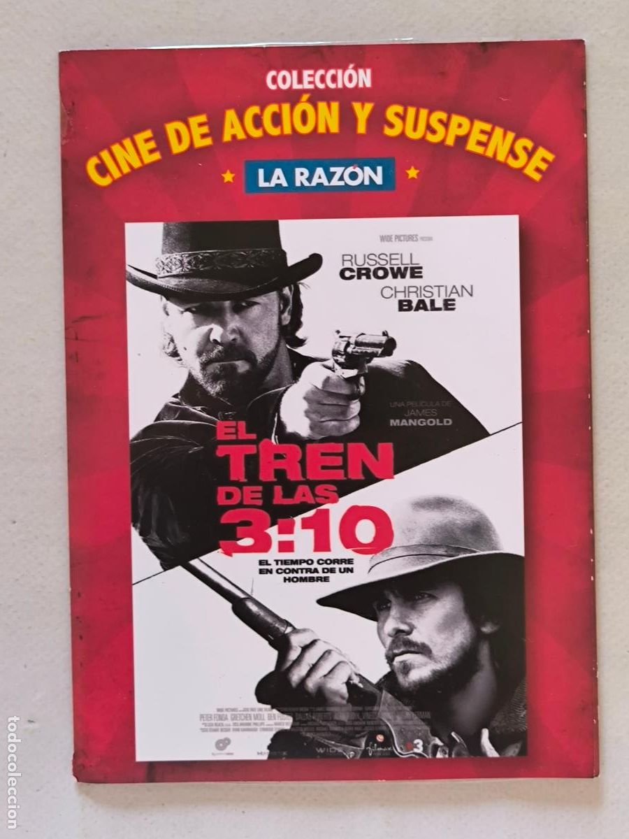 Cine: DVD EL TREN DE LAS 3:10 - FUNDA FINA CARTON (6B)