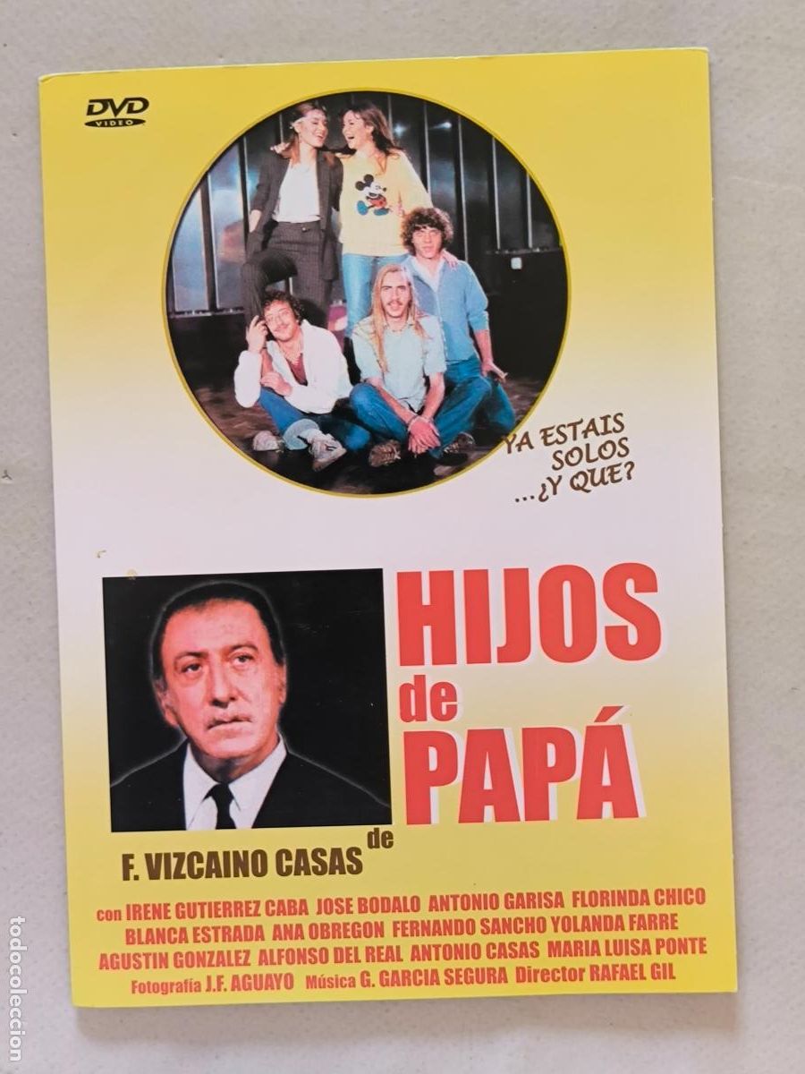 Cine: DVD HIJOS DE PAPA - FUNDA FINA CARTON (6B)