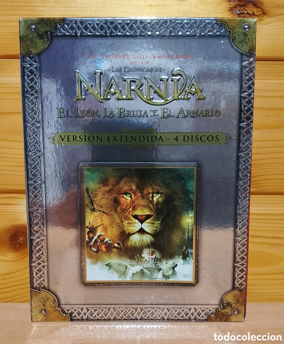 Cine: 4 x DVD Las cr&oacute;nicas de Narnia El Le&oacute;n La Bruja y el Armario