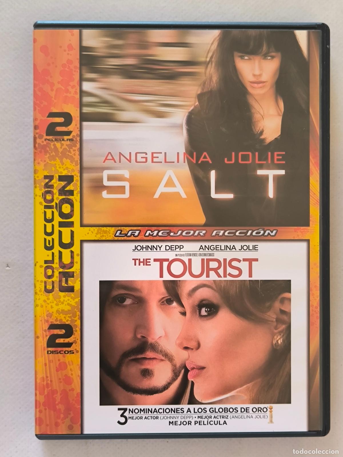 Cine: DVD SALT / THE TOURIST - ANGELINA JOLIE - 2 DISCOS (103)