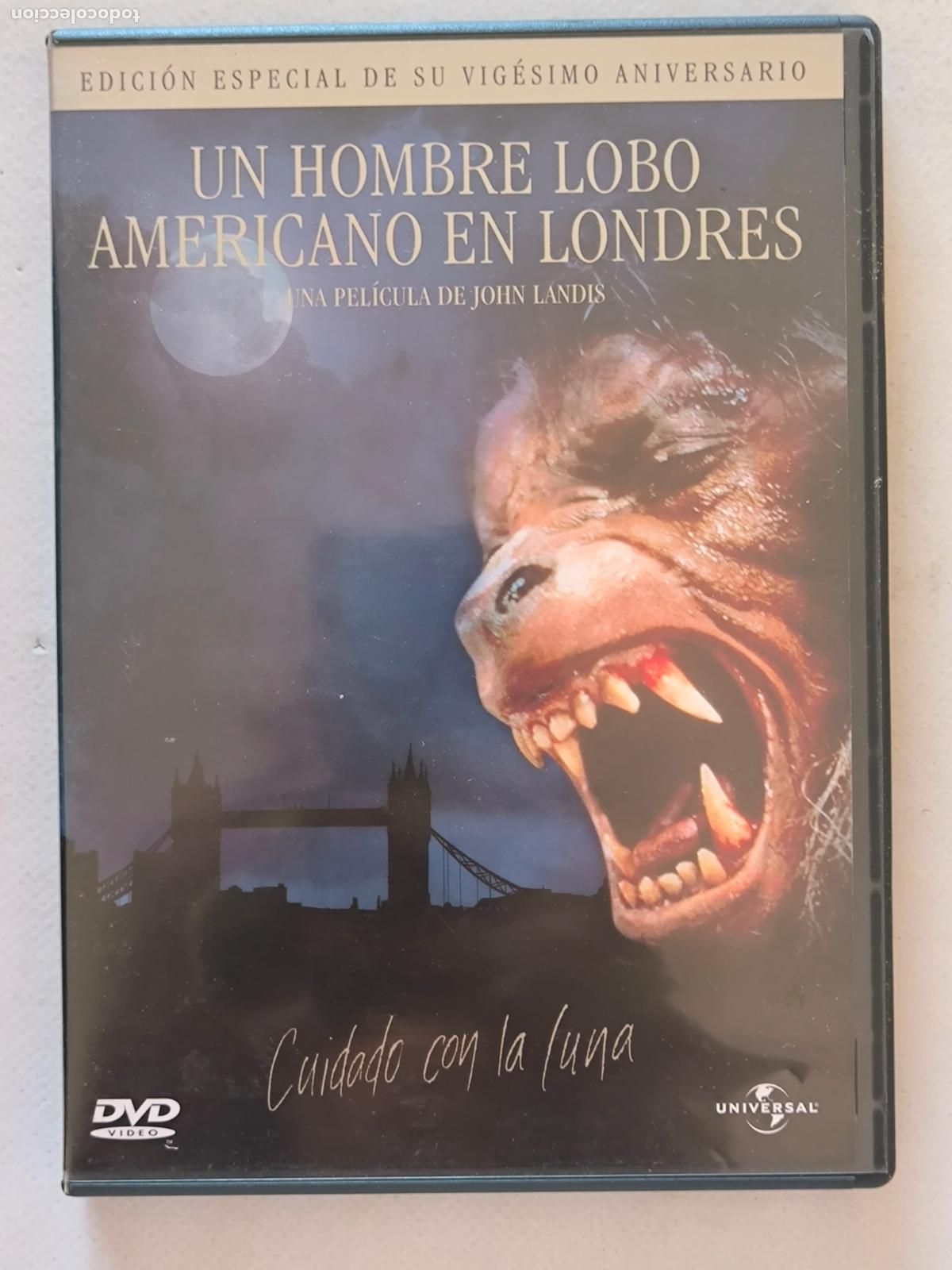 Cine: DVD UN HOMBRE LOBO AMERICANO EN LONDRES - EDICION ESPECIAL VIGESIMO ANIVERSARIO (103)