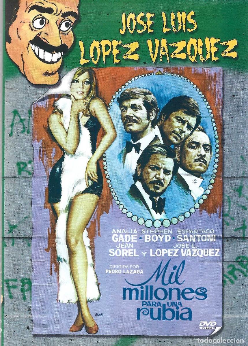 Cine: MIL MILLONES PARA UNA RUBIA JOSE LUIS LOPEZ VAZQUEZ