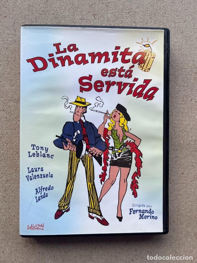 Cine: La dinamita est&aacute; servida / Tony Leblanc & Laura Valenzuela / Fernando Merino / Caja Normal / DVD /