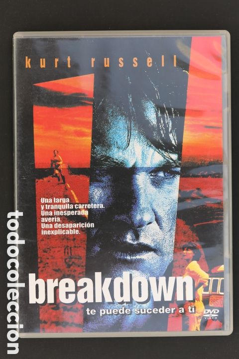 Cine: DVD. BREAKDOWN. Jonathan Mostow. 1997. Kurt Russell. Buen estado.