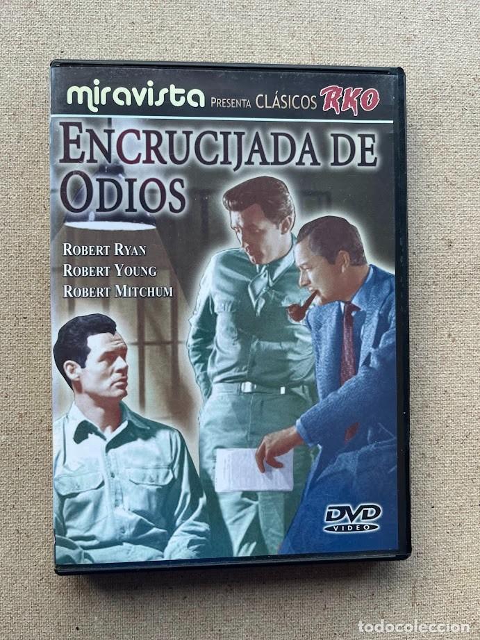 Cine: Encrucijada de odios / Robert Ryan & Robert Mitchum / Edward Dmytryk / Cl&aacute;sicos RKO, Miravista / DVd