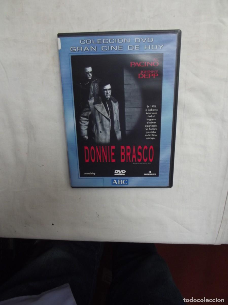 Cine: DONNIE BRASCO AL PACINO , JOHNNY DEPP ( CAJA FINA )