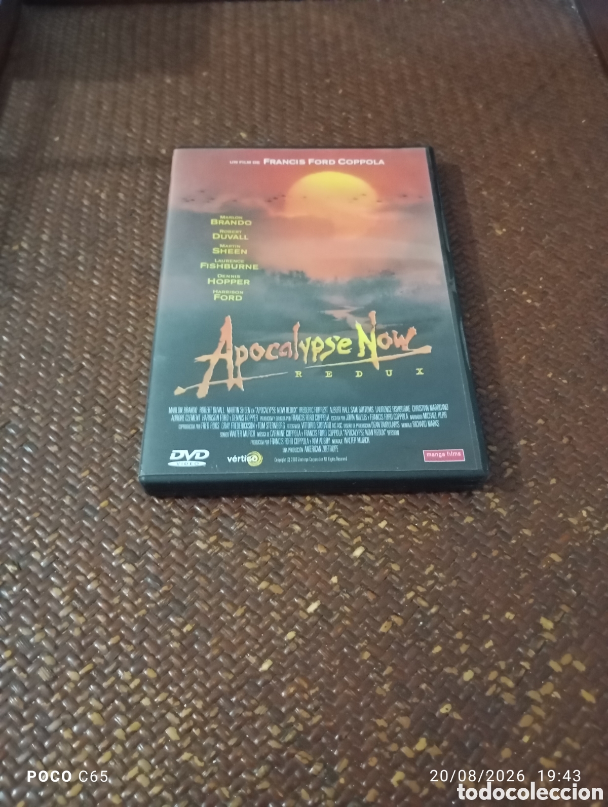 Cine: Apocalypse now DVD perfecto estado