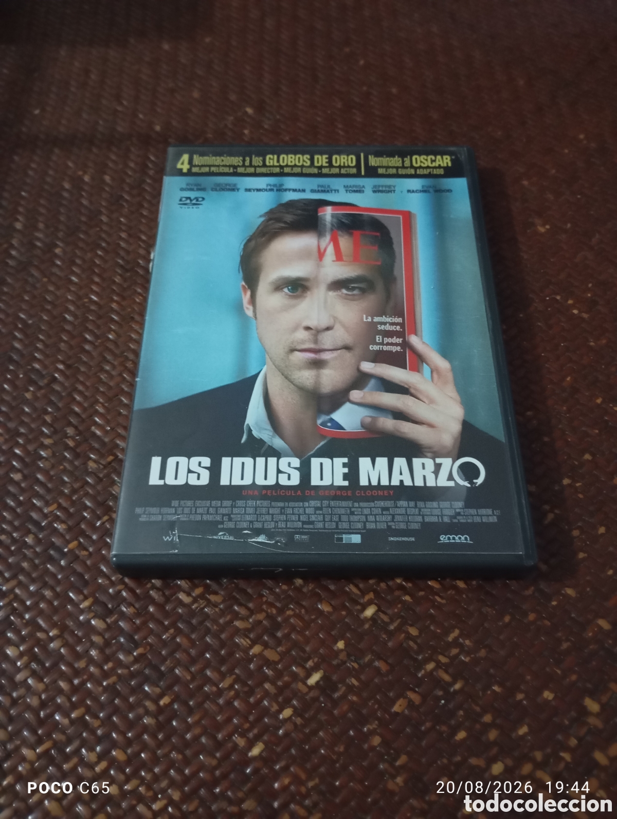 Cine: Los idus de marzo DVD