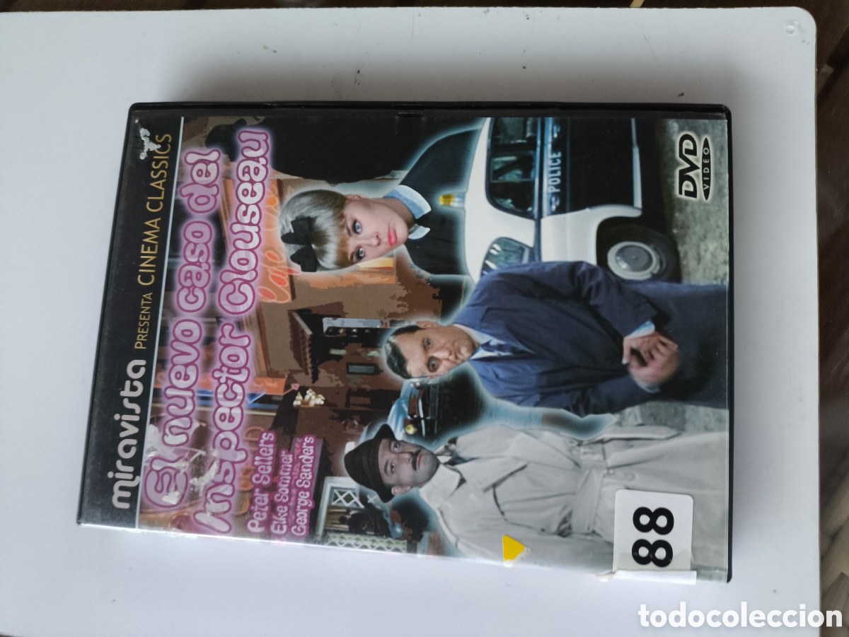 Cine: DVD de el nuevo caso del inspector clouseau .lote E .88