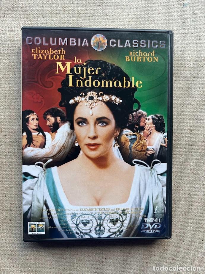 Cine: La mujer indomable / Elizabeth Taylor & Richard Burton / Franco Zeffirelli / DVD /